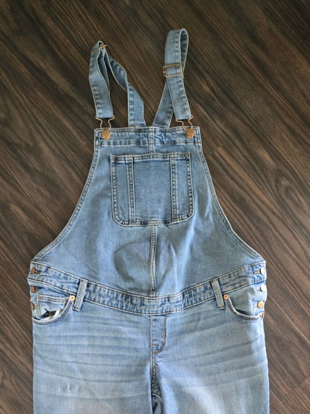 ISABEL MATERNITY Traditional Style Cotton Denim Overalls SIZE 6 (Maternity)